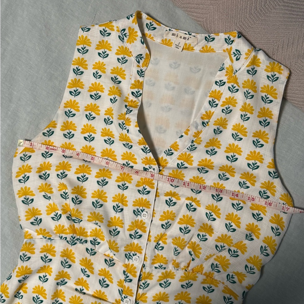 Floral Sleeveless Fit & Flare Dress - Picture 8 of 8